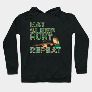 Eat Sleep Hunt Repeat Hoodie